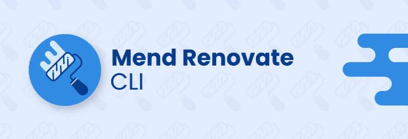Mend Renovate CLI
