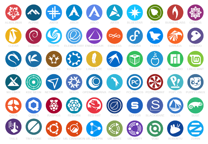 Distributions Icons